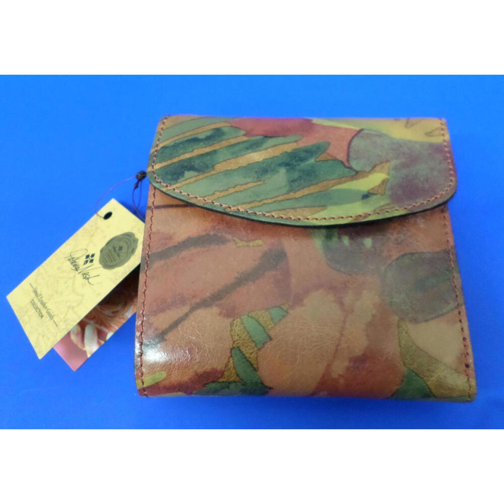 Patricia Nash REITI Bi-Fold Leather Flap Wallet TROPICAL DREAMS - New with Tags!